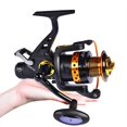 thumbnail image 2 of Moulinet de Pêche en Métal Spinning 13 + 1BB, Forte Traînée, Cadre Squelette en Aluminium Rigide, 2 of 7