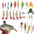 thumbnail image 3 of Fishing Advent Calendar 2025, 24 Days of Christmas Countdown Advent Calendar with Fishing Lures Fishing Gear Tackle Set Gift for Dad Father Fisher Men Teen Boys Xmas Surprise Gifts-G, 3 of 7