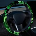 thumbnail image 2 of Saint Patrick's Day 14.5 Inch Printing PVC Leather Auto Accessories Steering Wheel Covers Car Wheel Covers Steering Wheel Cover, 2 of 6