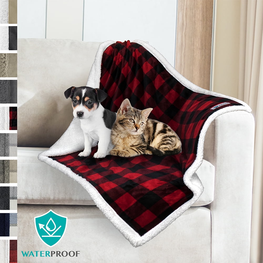 PetAmi WATERPROOF Dog Blanket for Medium Dogs, Puppies, Small Cats