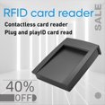thumbnail image 3 of Lector y Grabador RFID EM4305 de 125-134,2 KHZ, Lector de Tarjetas ISO 11784/85, Máquina de Escritura de Código con Chip para Animales, Incluye SDK, 3 of 5
