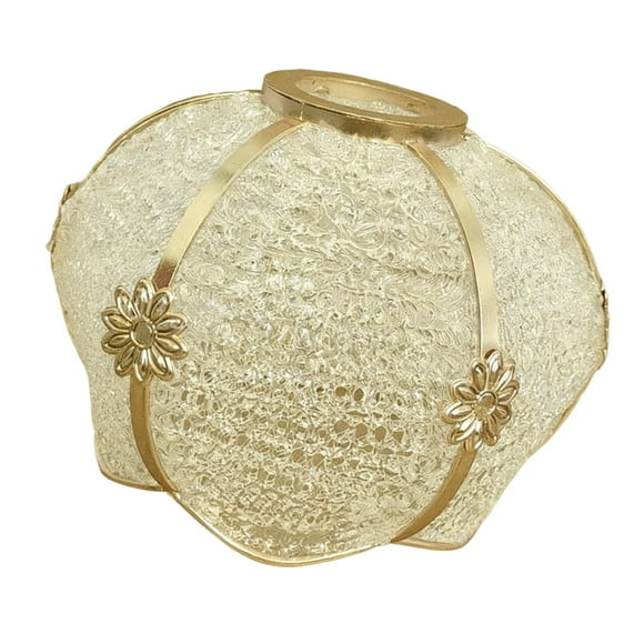 Cubierta de luz colgante, lámpara de araña con jaula, protector de bombilla, pantalla E27, para restaurante, boda, dormitorio, decoración del hogar