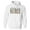 White, variant on Intensive Care Nurse Hoodie Sweatshirt Unisex Large White