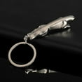 thumbnail image 4 of Fashion Men Car Auto Logo Jaguar Keychain Stylish Alloy Leopard Key Chain Silver Animal Sport Key Rings For Gift 2pcs, 4 of 4