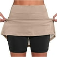 thumbnail image 1 of FNFYFH Clearance Ladies Gym Loose Fit Solid Summer Workout Shorts Comfortable Exercise Shorts，Beige, 1 of 6