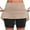 Beige 2, variant on Women's Athletic Skort High Waist Tennis Skirt with Bulid in Shorts for Running Training Sports Golf