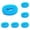 Blue_5m, variant on 1 Pack Clothesline Rope, Torqee Windproof Adjustable Line, Portable Laundry Line, for Outdoor Use, Camping Trip and Balcony Drying, Blue, 3m