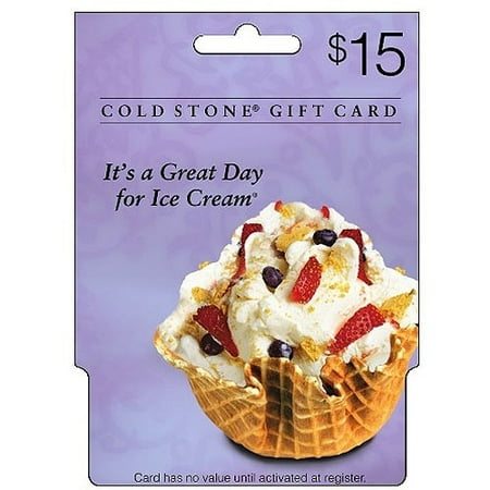 Coldstone Creamery $15 Gift Card