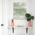 thumbnail image 4 of Canvas Wall Art Home Sweet Home Canvas Art Print Country Farmhouse Minimalist Leaf Green Wood Grain Wall Decor for Living Room Bedroom Artwork Decorations Stretched Framed Ready to Hang 16"x20", 4 of 9