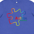 thumbnail image 4 of Inktastic Rainbow Gradient Autism Youth T-Shirt, 4 of 5