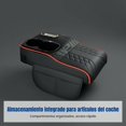 thumbnail image 4 of Abbraccia Caja de almacenamiento para apoyabrazos, almohadilla elevada, organizador multifuncional, porta pañuelos, almacenamiento portavasos, cuero, 4 of 6
