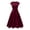 Red, variant on Sngxgn Women's Summer Maxi Dress Casual Short Sleeve Crewneck Swing Dress Tiered Beach Dresses(Red,XXL)