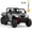grey, variant on 24V Kids Electric Ride On Dump Truck 2 Seater, 4WD 6 Wheel Battery Powered Vehicle with Remote Control Dump Bed Shovel