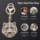 thumbnail image 1 of KAKOWELY 1Ud Colgante De Llave Tiger De Metal Dorado Para Y Uso Diario, 1 of 6