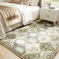 thumbnail image 2 of EnHomee Area Rugs for Living Room 4x6 Area Rugs Machine Washable Area Rugs Vintage Boho Indoor Area Rugs for Bedroom,Green, 2 of 9