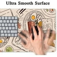 thumbnail image 5 of Japanese Ramen Sushi Desk Mat, Beige XL Mouse Pad. 31.5''''X15.7'''', Non-Slip with Stitched Edges for Computer & Laptop, 5 of 6