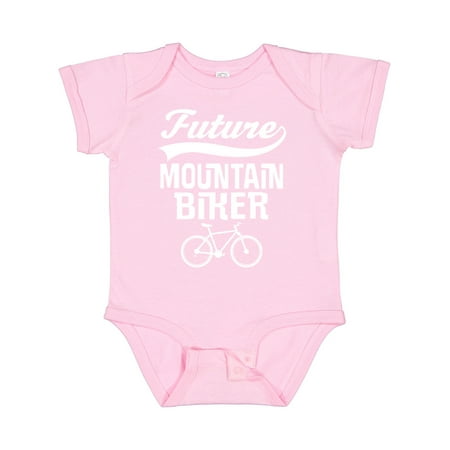 

Inktastic Future Mountain Biker Gift Baby Boy or Baby Girl Bodysuit