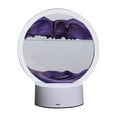 thumbnail image 2 of Latrodar Moving Sand Art, 7.87in 360° Rotating Hourglass Decoration, High Durability amp Decoration(15ML) Purple Home Tools, 2 of 5
