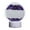 Purple, variant on Rbaofujie Room Decorations Moving Sand Art, 7.87in 360° Rotating Hourglass Decoration, Art Sand Art Liquid Motion Living Room Bedroom Table Lamp Decoration(15ML) Pride Decorations Gray
