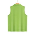 thumbnail image 5 of BXINGOHAI Men's Lightweight Softshell Vest Casual Full Zip Sleeveless Jacket for Golf Travel Hiking Running 2025 Today Sales Green,M, 5 of 7