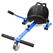 HoverTech 1 All In One Hover Cart Attachment For Hoverboard - Transform your Hoverboard into a Go Kart with Hovercart - Blue