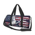 thumbnail image 1 of Easygdp Mallard Duck With American Flag Bolsa de Viaje, Bolsa de Mano, Bolsa de Gimnasio, Bolsa de Equipaje para Viaje, 1 of 6