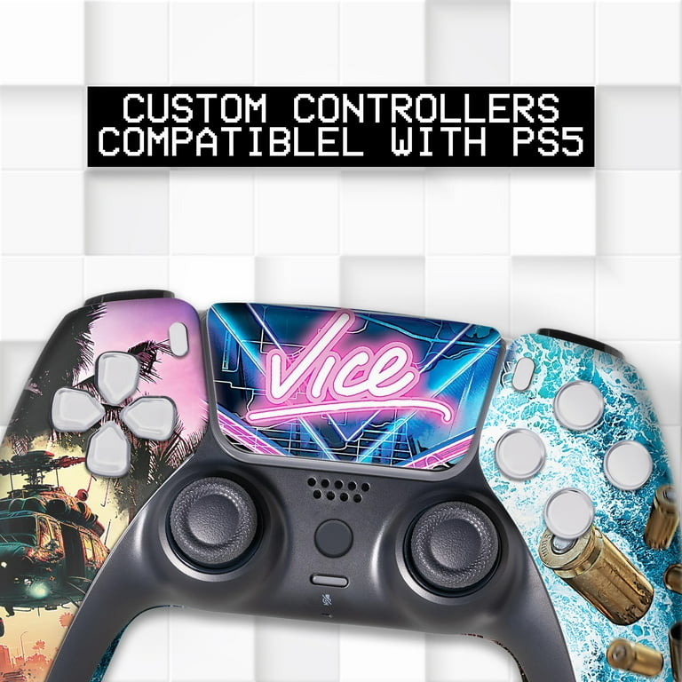 GTA 6 Custom PS-5 Controller Wireless compatible with Play