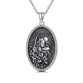 thumbnail image 1 of Collar LEECCI Artemis de plata de ley 925 con diosa griega, 1 of 6