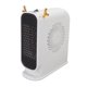 thumbnail image 3 of Mini calentador de espacio, calefacción rápida, temperatura ajustable, ventilador eléctrico portátil de escritorio, calentador para oficina, dormitorio, elegante, blanco, enchufe europeo de, 3 of 10