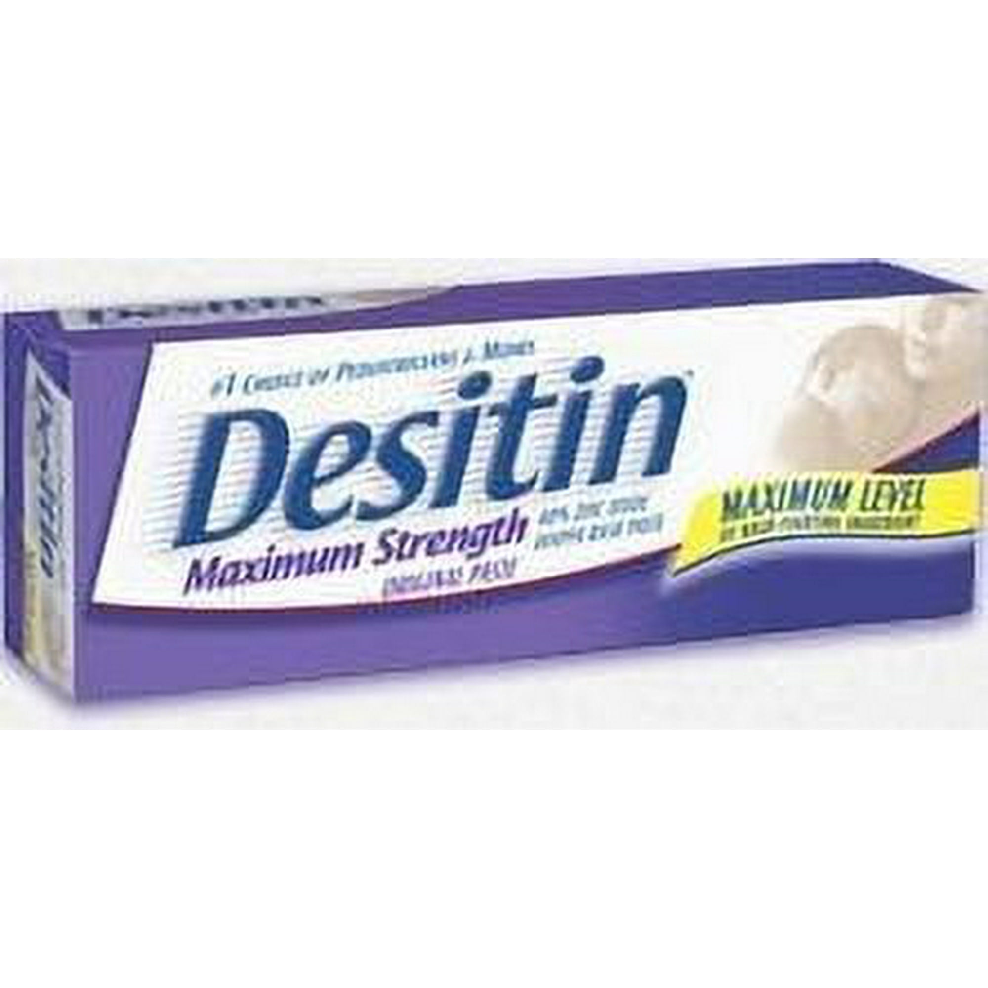 Desitin Diaper Rash Maximum Strength Original Paste 4 oz (113 g) (Pack of 2)