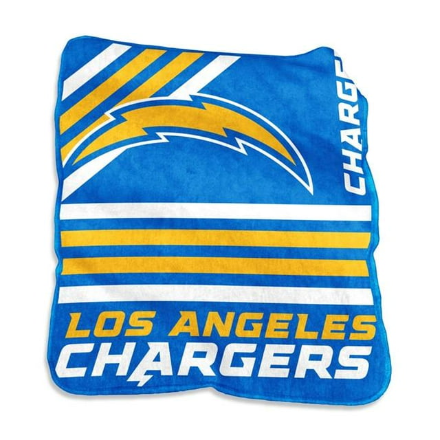 Logo Chair NFL Los Angeles Chargers Raschel Throw