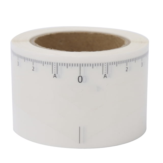 Dioche 50pcs/roll Eyebrow Ruler, Microblading Eyebrow Ruler Microblading Eyebrow Shaping Ruler Professional For Supplies