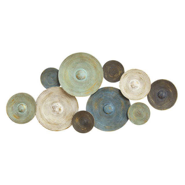 Stratton Home Decor Assiettes Asheville Décoration Murale pour Design Terreux
