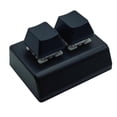 thumbnail image 3 of funtasica Portable 2-Key Mechanical Gaming Keypad Hot Swap RGB Backlit USB Wired Backlight Black Red switch, 3 of 6