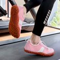 thumbnail image 6 of Five Toe Water Shoes for Women Men Barefoot Quick-Dry Aqua Socks for Beach Swim Surf Yoga Fitness Light Hiking Breathable Non-(Pink/38), 6 of 7