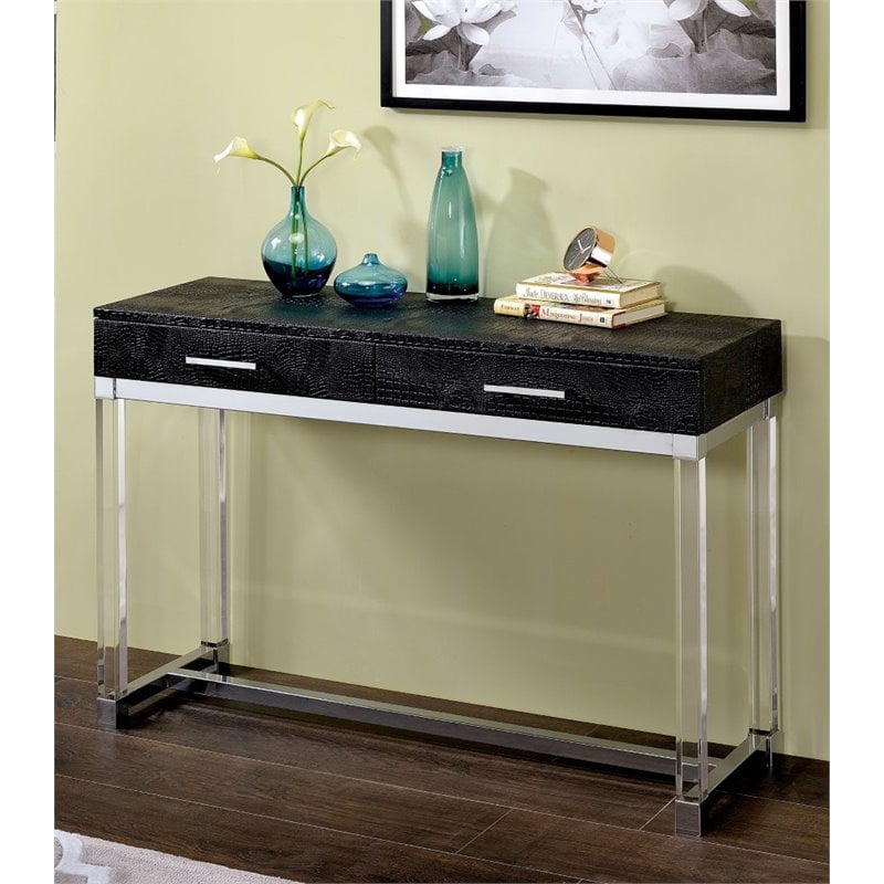 Featured image of post Contemporary Black Console Table / This design features a table top in black aluminium.