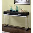 thumbnail image 1 of Furniture of America Romano Contemporary Console Table in Black, 1 of 4