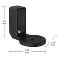 thumbnail image 6 of Wall Mount Bracket for Echo Dot 4th Gen / Echo Dot 5th Generation with Cable Storage, PC Material Hard Case Matte Speaker Stand, 6 of 8