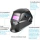 thumbnail image 3 of Careta Soldar Automatica, Casco de Soldadura Retardada, DIN 5-9.9-13 Ajustable, Máscara de Soldadura Solar con 5 Lentes de Repuesto, Utilizada para Soldar y Cortar esquí esquí Gafas de esquí, 3 of 5