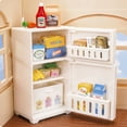 thumbnail image 2 of Forest Family 1/12 Kitchen Furniture Bathroom Bedroom Bakeware Sets Miniature Model Dollhouse Accessories Refrigerator Girl Gift, 2 of 5