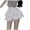 White, variant on Women High Waist Fashion Design Cake Pleated Tutu Skirt