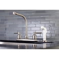 thumbnail image 2 of Kingston Brass FB718DL Centerset Kitchen Faucet, Brushed Nickel, 2 of 3
