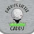 thumbnail image 4 of Inktastic Daddy's Little Caddy Cute Golf Ball Boys or Girls Baby Bib, 4 of 4