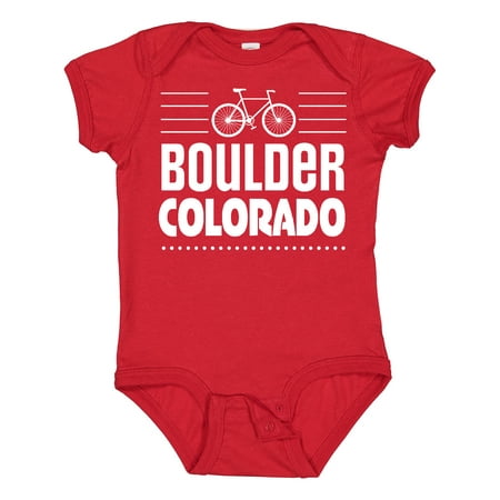 

Inktastic Boulder Colorado Biking Gift Baby Boy or Baby Girl Bodysuit