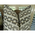 thumbnail image 2 of Plutus Square Link Handmade Throw Pillow, (Double sided 12" x 20"), 2 of 2