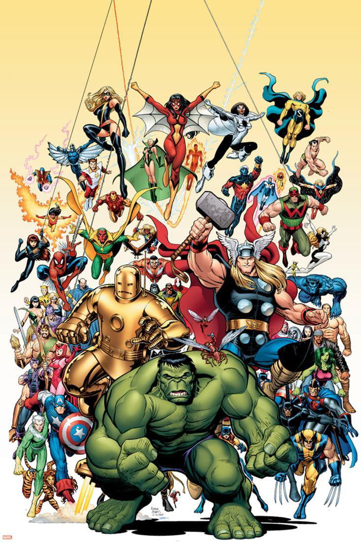 Avengers Classics No.1 Cover Hulk Avengers XMen Marvel