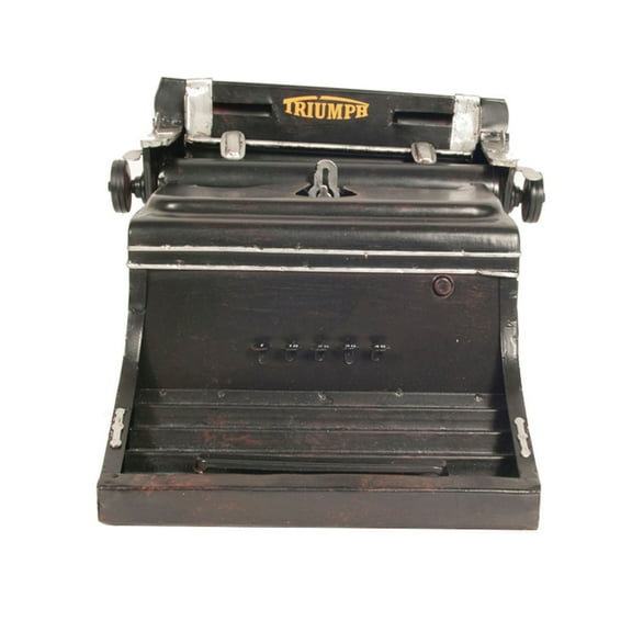 Old Modern Handicrafts 1945 Triumph German Typewriter Handmade Display-Only