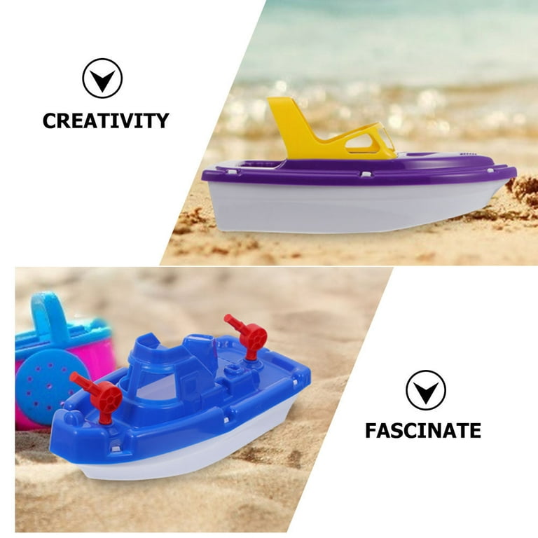 1pc Small Boat Bath Toy, Beach Toy, Pool Toy For Infants And