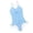 Light Blue, variant on Swim Suit Blue Girls 1 Piece Swimsuits Sleeveless Quick Dry Vacation Bathing Suits for Girls 13-14 Years