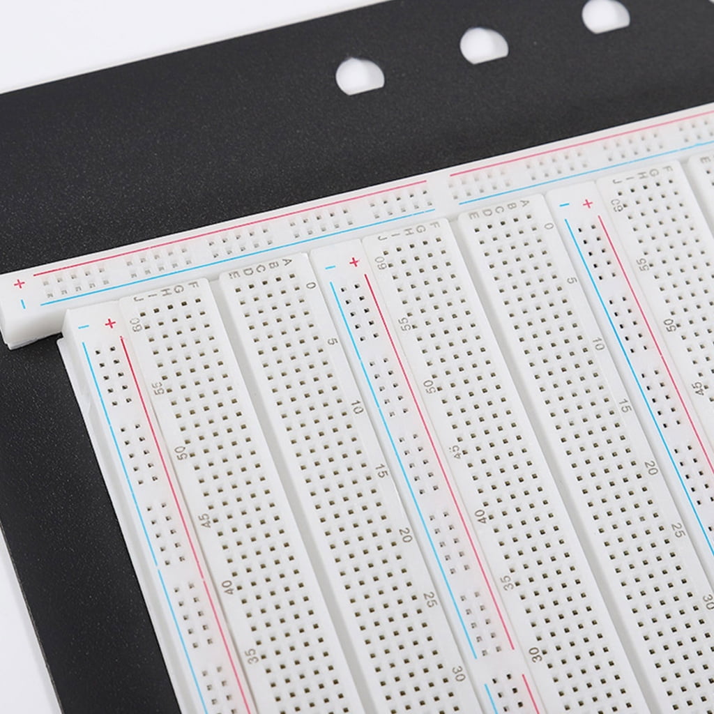 ZY206 2390 Solderless Protoboard with 2390 Tie Points, Expandable Breadboard for Circuit Testing & Electronics Projects